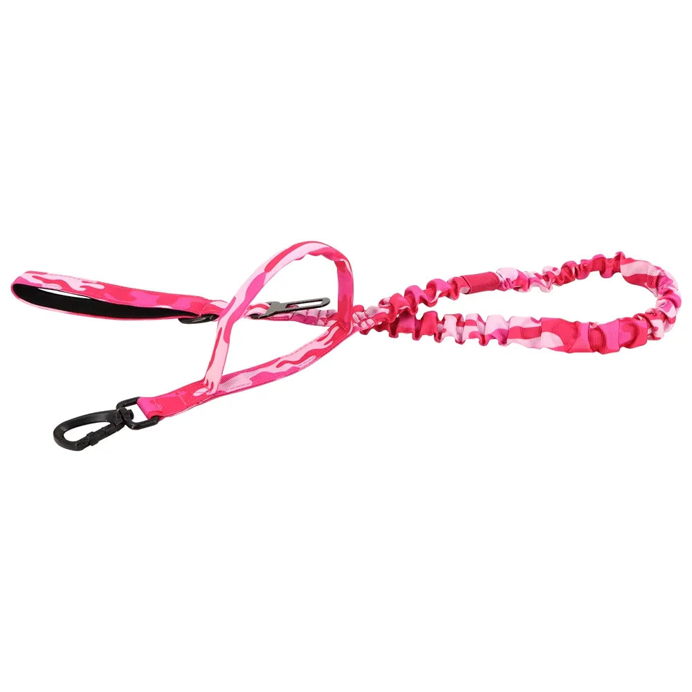 TacticalPaws Military Dog Leash - Dual Handle Quick Release Design.