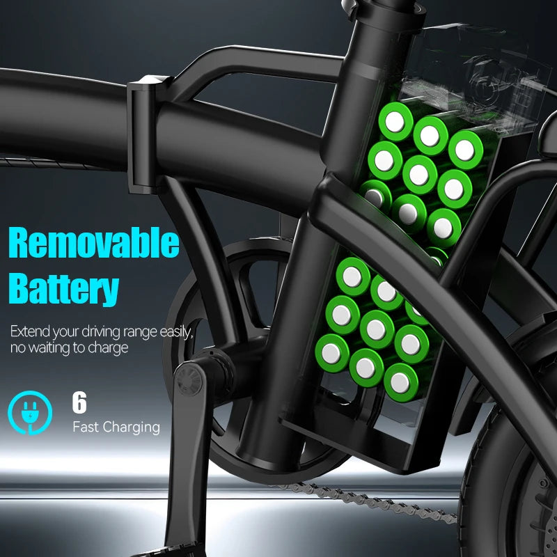 Velo Gear 14 Foldable Ebike - Smart City Commuting Solution