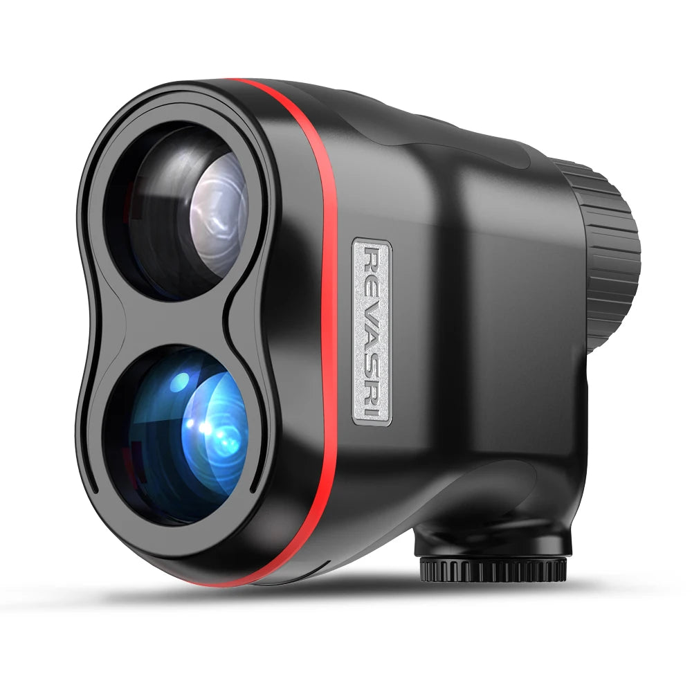 REVASRI Replaceable Battery HD Golf Range Finder, with Flagpole Lock Vibration and Slope Compensation, Rangefinder Designed for Golf