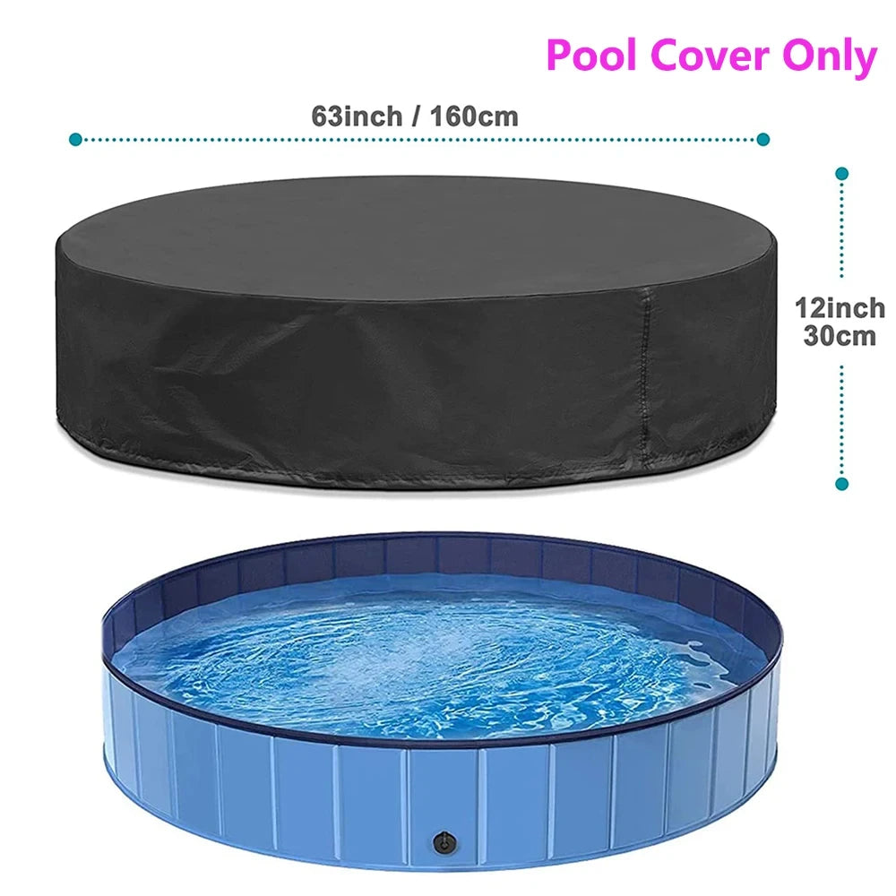 PetGroom Portable Dog Pool - Foldable Waterproof Bathing Tub.