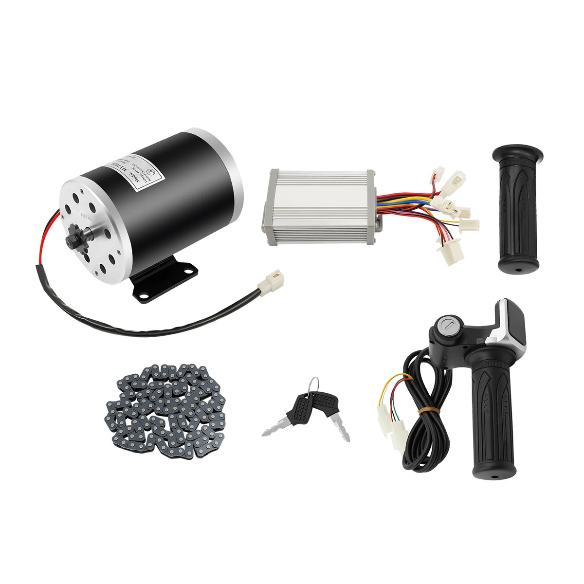 Bymaocar 48V 1000W Brushed Electric Bike Conversion Kit Motor