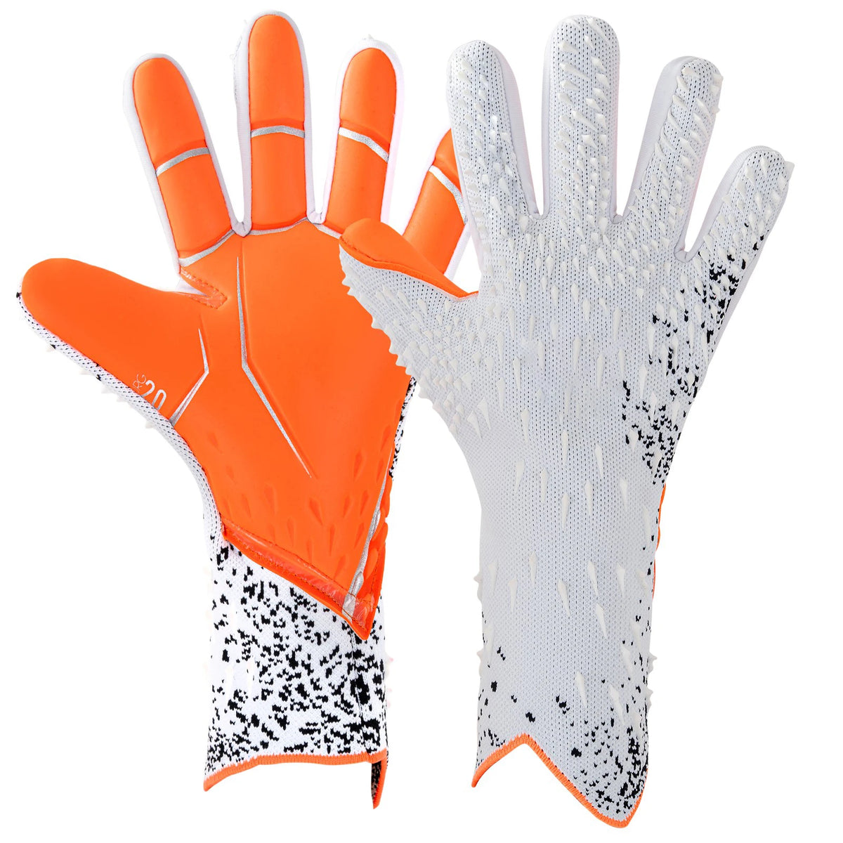 GKHMNEW Soccer Goalkeeper Gloves With Enhanced Latex Palm Grip