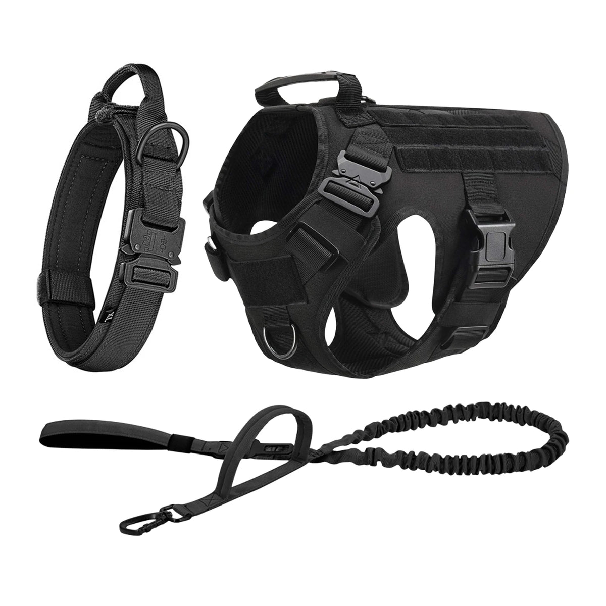 TacticalPro Harness - Padded Quick Release Nylon Vest