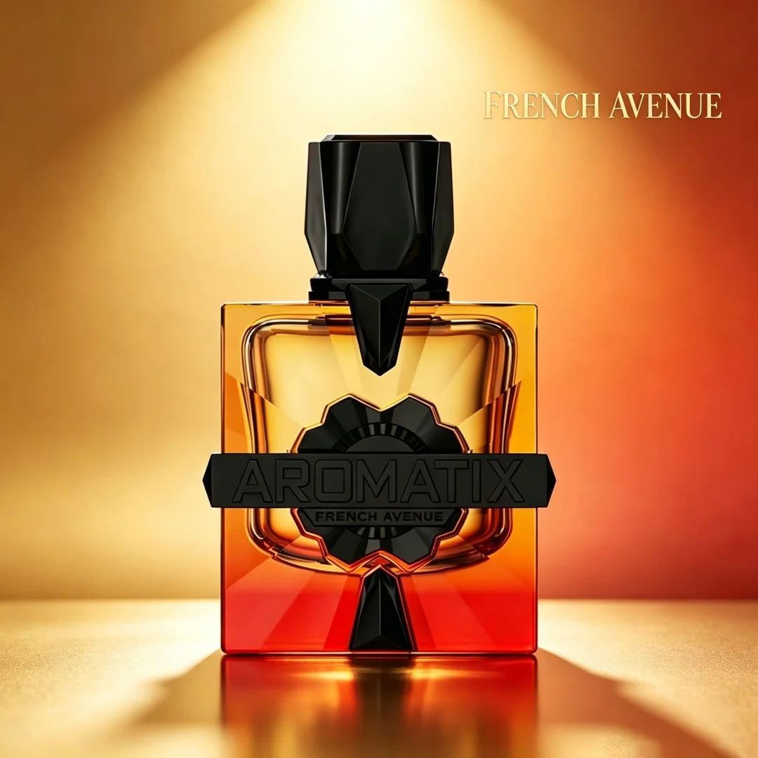 Forbidden Fruit by Aromatix X French Avenue 100ml 3.4Oz Unisex EDP Oriental Floral Perfume, Blood Orange Rose & Vanilla Scent for Men and Women