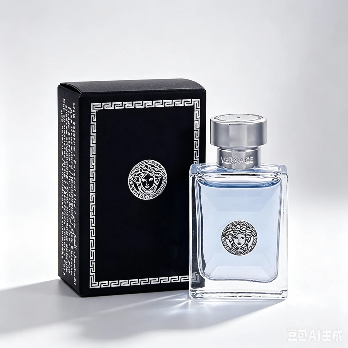 Versace Pour Homme Eros  3.4 Fl Oz 100ml, Fresh Woody Aromatic Mint Vanilla Men's Cologne with Apple Cedarwood Amber Musk, Long Lasting Intense Scent for Office Date Night Casual All Seasons, Luxury Gift for Him Same Authenti