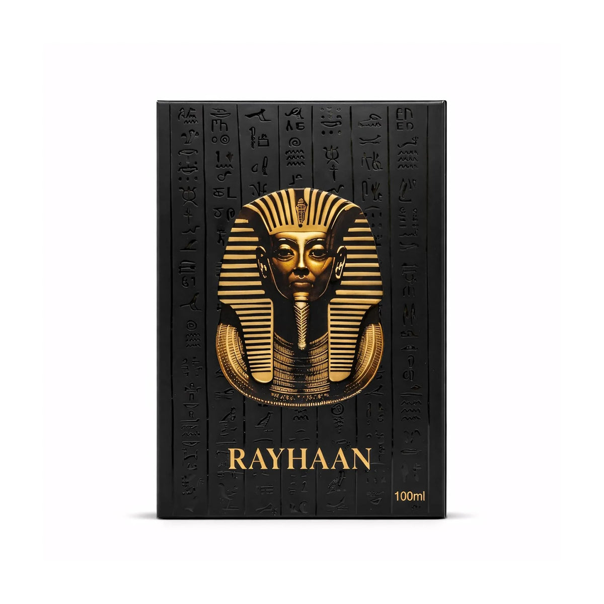 Rayhaan Pharaoh Eau de Parfum Spray for Unisex – Mysterious Spicy, Rich Coffee & Sweet Amber Scent, Long-Lasting Fragrance, Perfect Gift, 3.4 fl oz / 100 ml