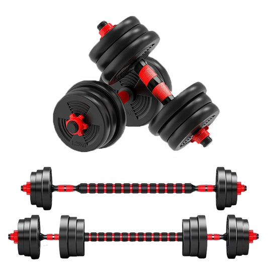 FlexCore Adjustable Dumbbell Set - Versatile Rubber Grip.