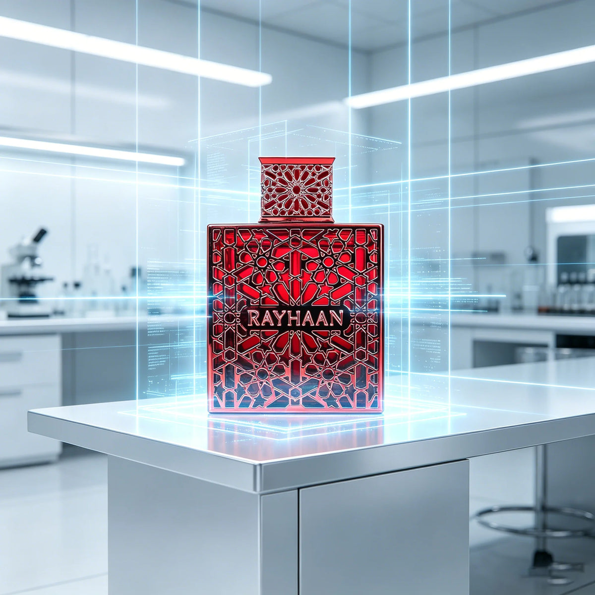 Rayhaan Eau de Parfum Spray Collection – Long-Lasting Fragrance for Men & Unisex, Crimson, Lion, Tropical Vibe, Pacific Aura & Elixir – Premium Scent, 3.4 oz / 100 ml Options