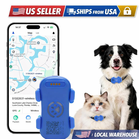 PetShield GPS Tracker For Pets - IP67 Waterproof And Real Time Tracking