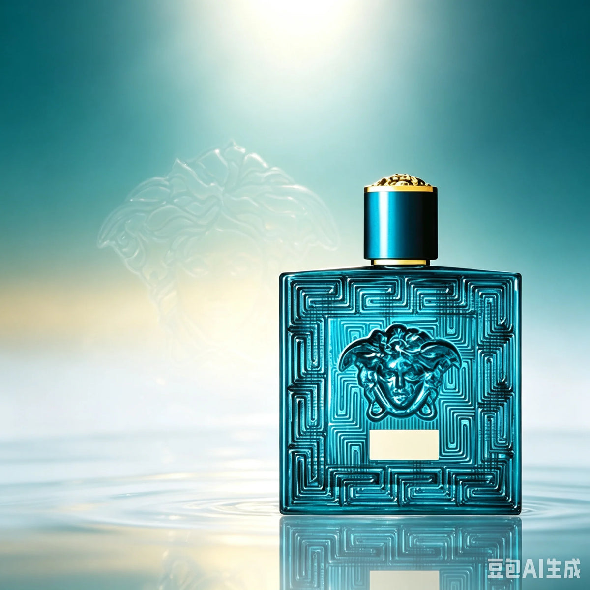 Versace Pour Homme Eros  3.4 Fl Oz 100ml, Fresh Woody Aromatic Mint Vanilla Men's Cologne with Apple Cedarwood Amber Musk, Long Lasting Intense Scent for Office Date Night Casual All Seasons, Luxury Gift for Him Same Authenti