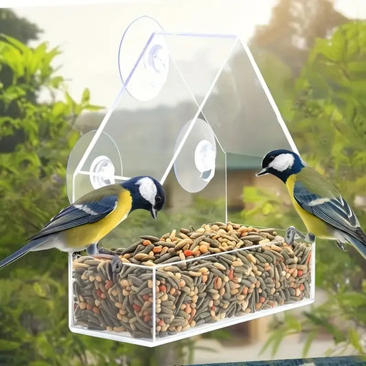 Universal Bird Feeder - Strong Suction Window Mount