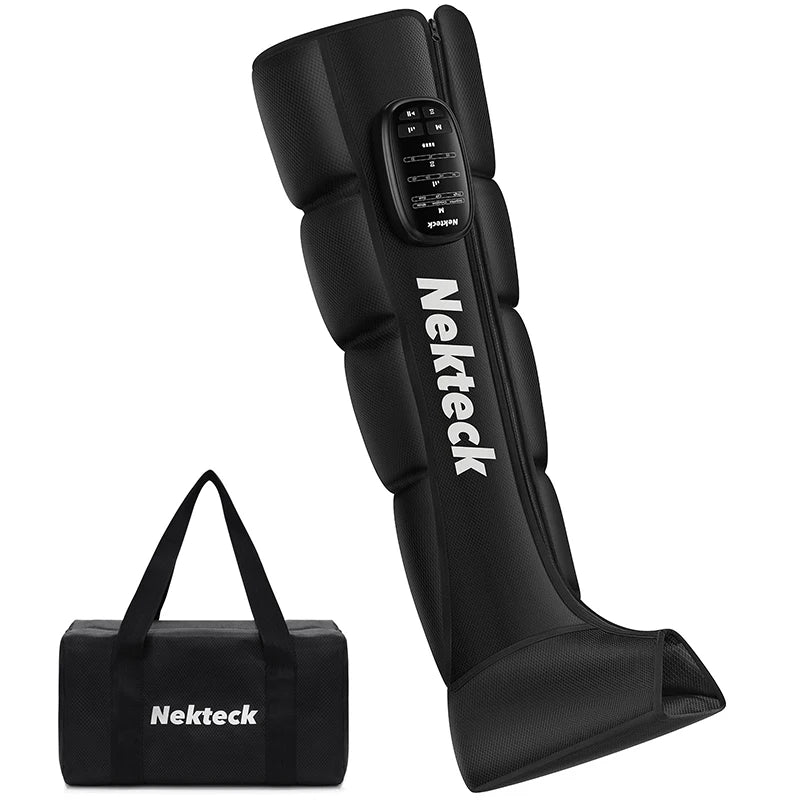 Nekteck Air Pressure Calf And Leg Massager Boots With Bag