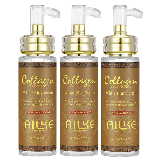 AILKE Whitening Body Lotion, Reduce Dark Spots, Even Skin Tone, With Collagen And Natural Carrot Oil, Skin Moisturizer, 500ml
