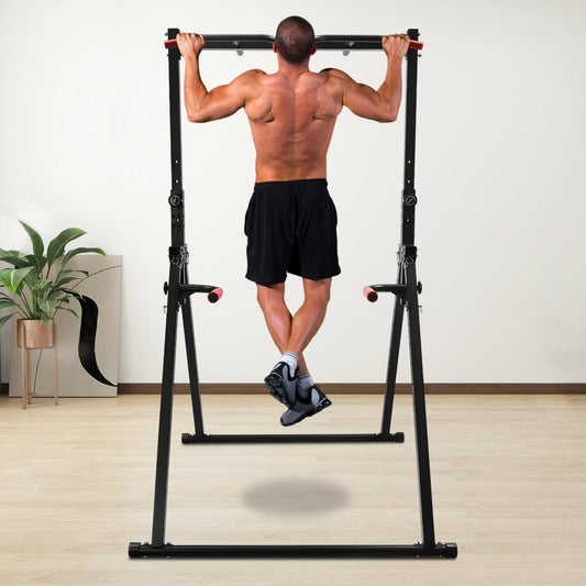 Elite Triangular Pull Up Station - Adjustable Height And 440lb Support