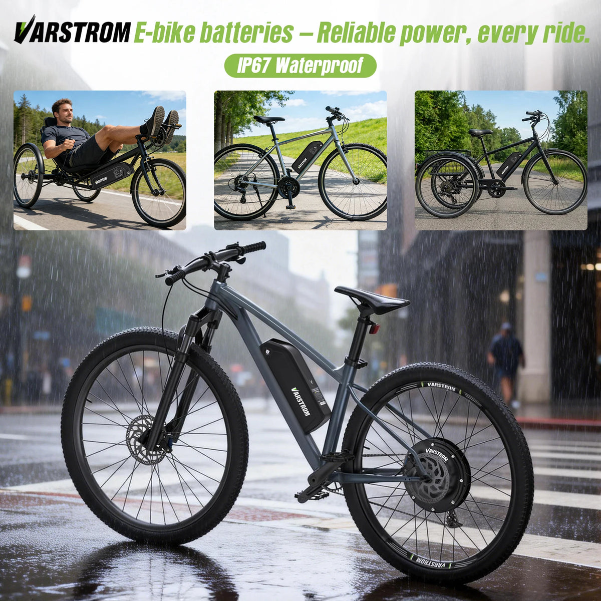 Hailong Ebike Lithium Battery Pack For Electric Cycles