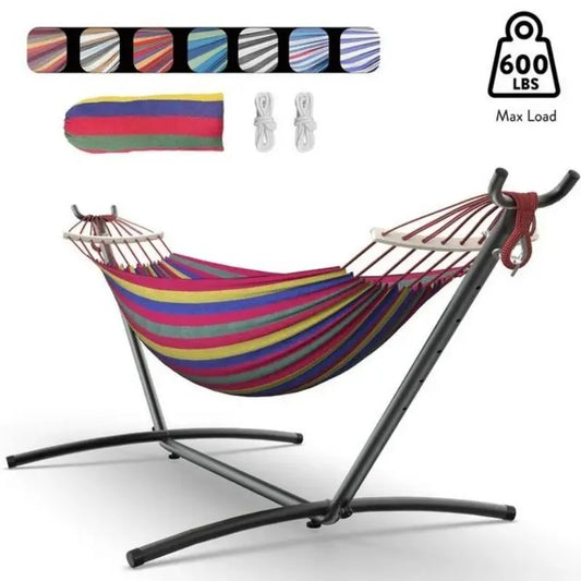 Gyroor Adjustable Stand Hammock - 600 Lb Heavy Duty Support