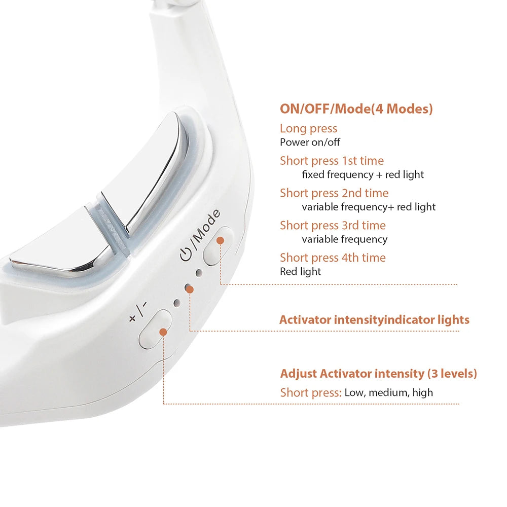 Eye Massager Relieves Eye Fatigue Eyes Massage Glasses Eye Fatigue Relief Massager Under-Eye Glasses Massager