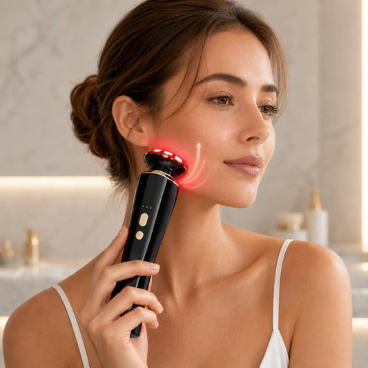 Nova Red Light Facial Massager - Portable Skin Firming Device