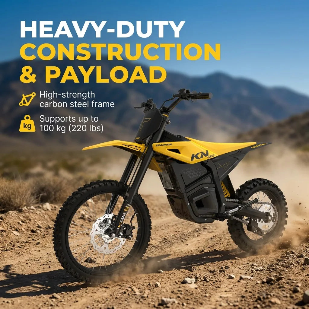 Off Road Electric Scooter With Hydraulic Suspension And Fat Tires