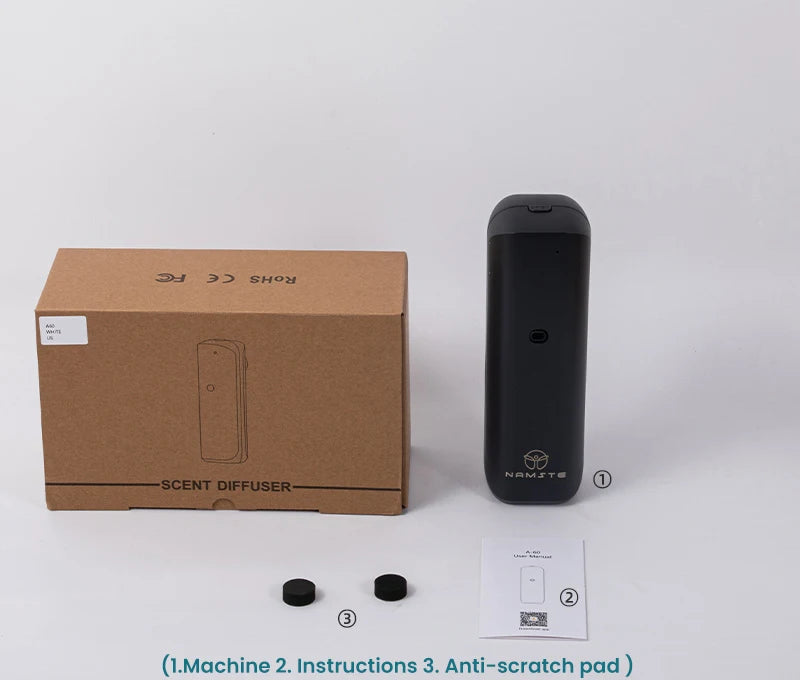 NAMSTE Aromatic Oil Diffuser Bluetooth Fragrance Diffuser Socket Style Aroma Oil Diffuser for Home Toilet Air Freshener Device