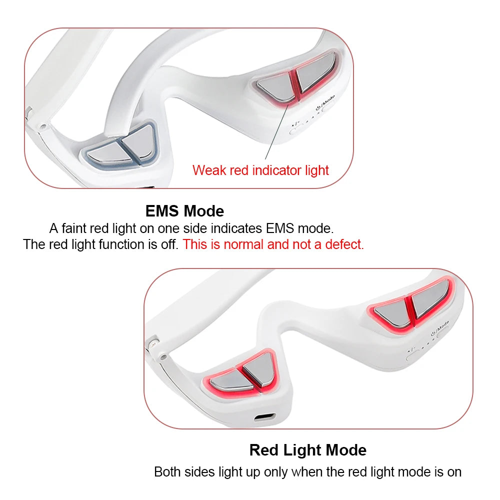 Eye Massager Relieves Eye Fatigue Eyes Massage Glasses Eye Fatigue Relief Massager Under-Eye Glasses Massager