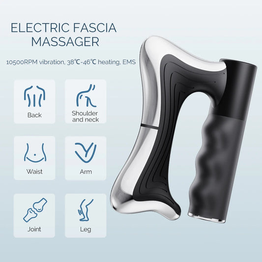 Foreverlily High Speed Fascia Knife Massager For Deep Tissue Relief