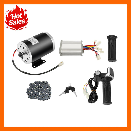 Bymaocar 48V 1000W Brushed Electric Bike Conversion Kit Motor