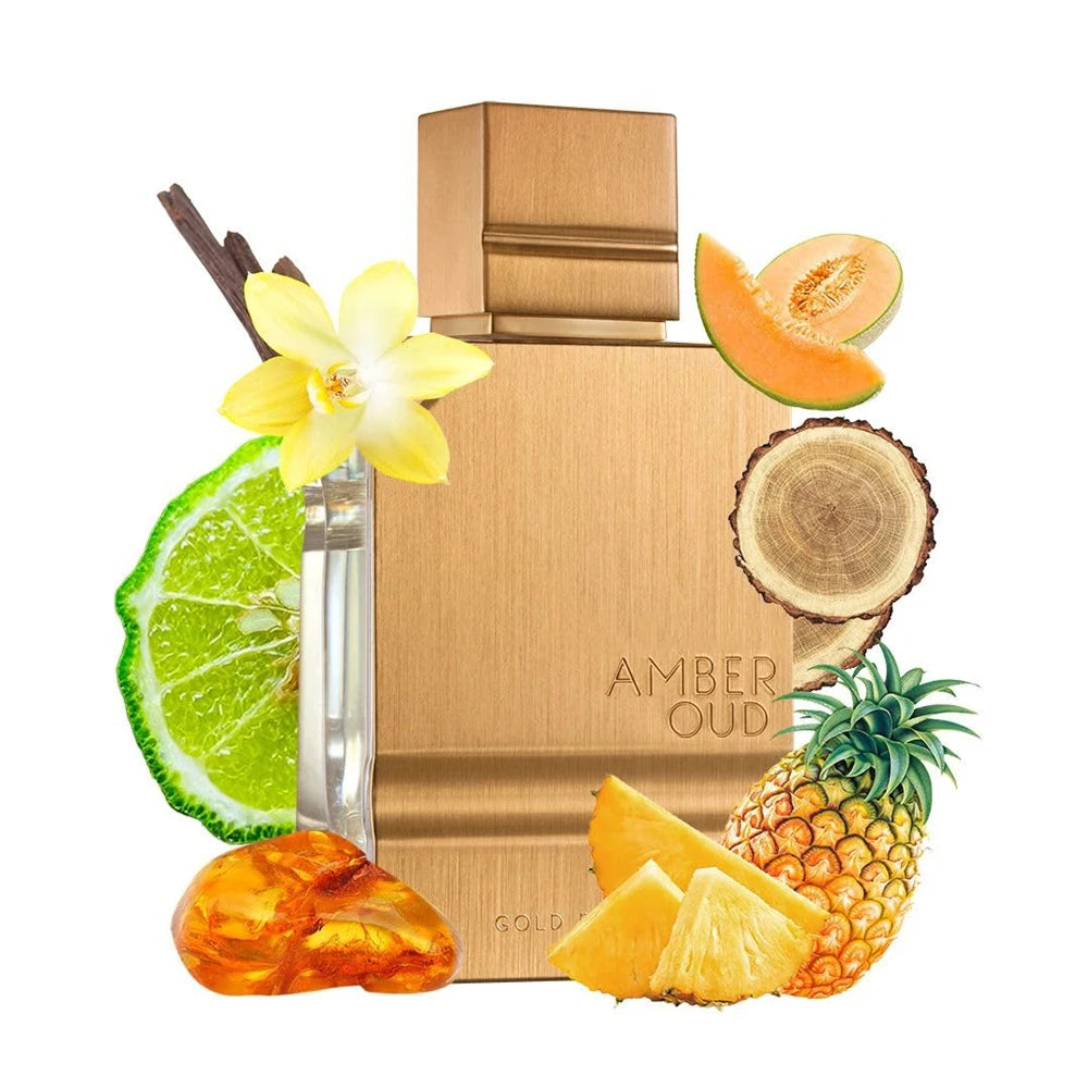 Al Aramain Amber Oud Gold Edition - Long Lasting Alcohol Free