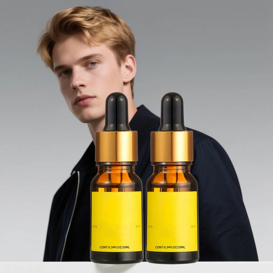 3Pc Portable Pheromone Fragrance Essential Oil Long Lasting Scent Body Aroma Oil Mini Size Travel Essential Oil 10ML