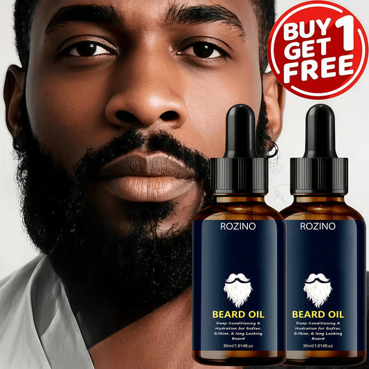 Rozino Natural Beard Oil With Jojoba Oil And Glycerin