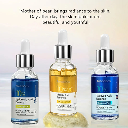 Amococo Facial Serum - Moisturizing And Brightening Essence