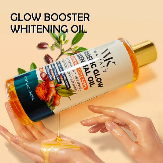 Wk Jaly Turmeric Brightening Body Oil For Healthy Radiant Skin