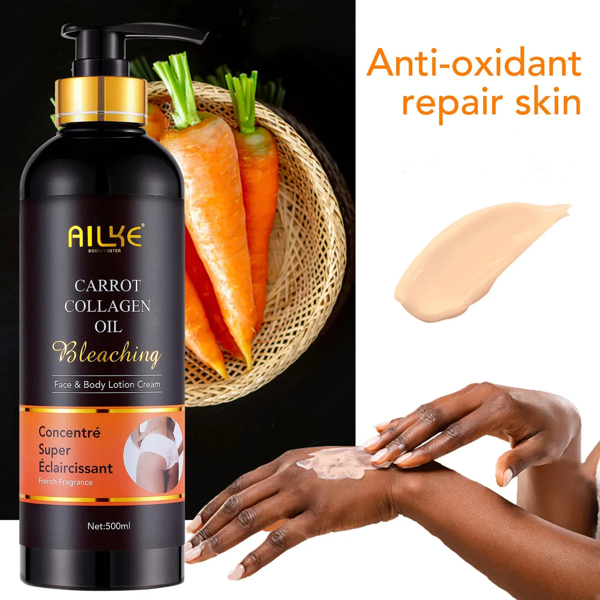 AILKE Collagen Whitening Kit - Fades Dark Spots And Evens Skin Tone