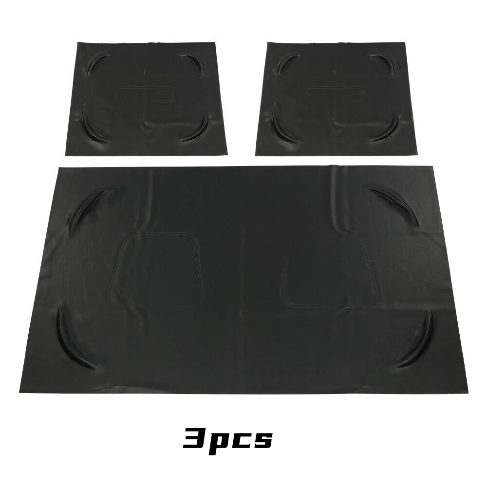 3PCS Front Seat Cover Accessories For Club Car DS 1982-2000.5 Golf Carts Durable Leather Seat Covers Waterproof High Quality