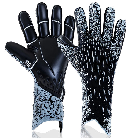 GKHMNEW Soccer Goalkeeper Gloves With Enhanced Latex Palm Grip