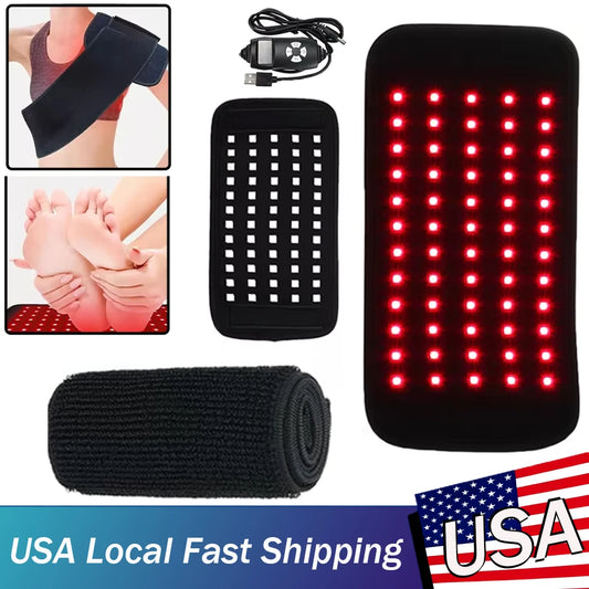 AuraMed Infrared Heating Pad - Infrared LED Therapy For Muscle Relief
