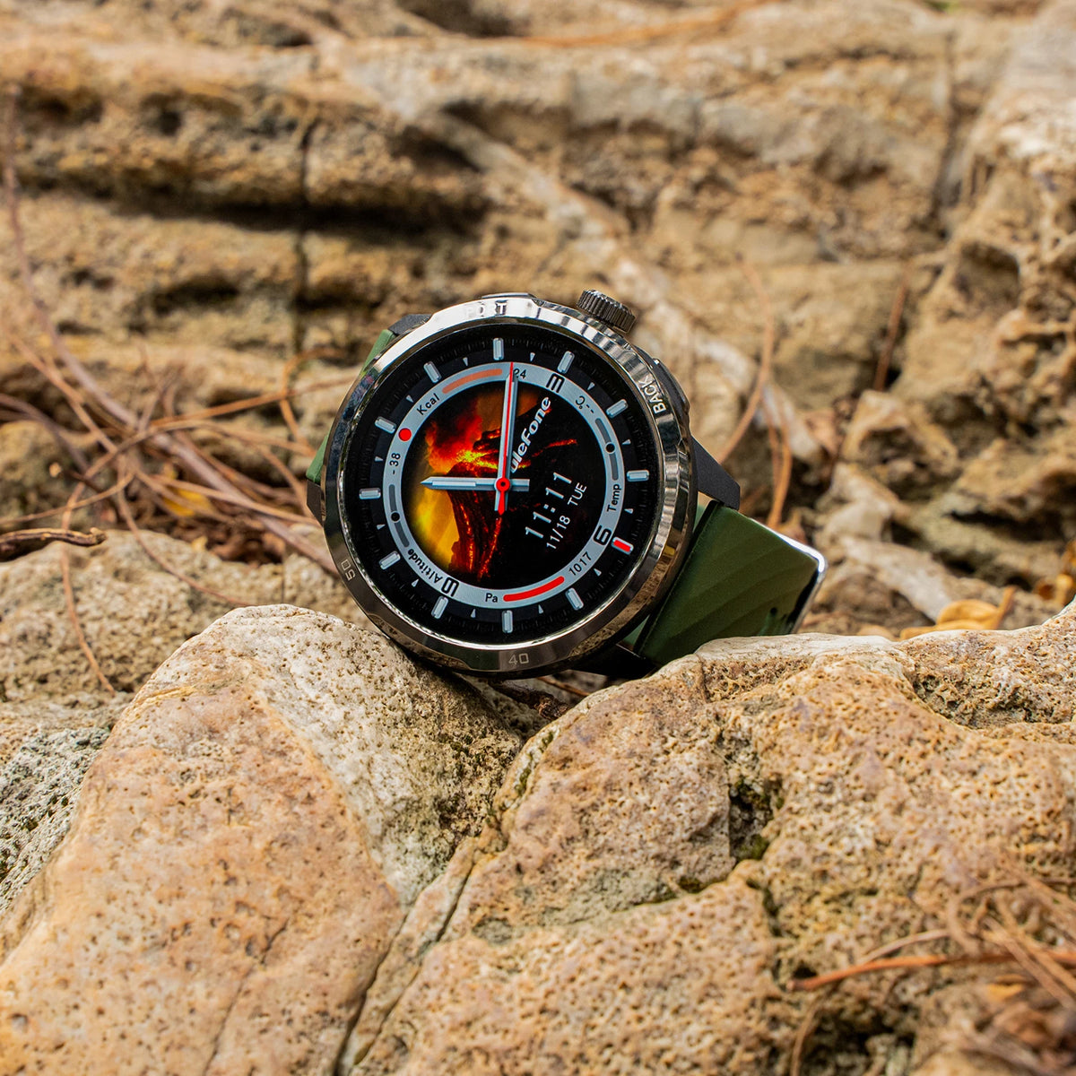Ulefone Armor Watch Pro 1.5" AMOLED Smartwatch with Built-in GPS, Heart Rate Monitoring, Sports Watch for Men & Women