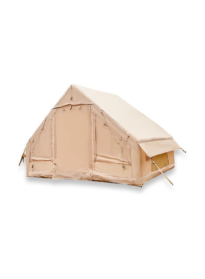 PAKICETUS 4-6 Person Quick Setup Inflatable Camping Tent, All Season Luxury Outdoor Tent With Breathable Mesh & Fast Air Circulation, For Family Camping Hiking Backpacking Trips