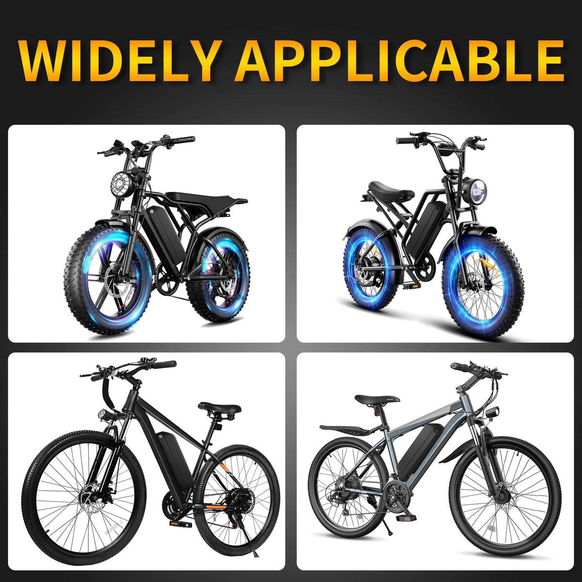 48V Electric Bike Battery With 30A BMS Power Indicator