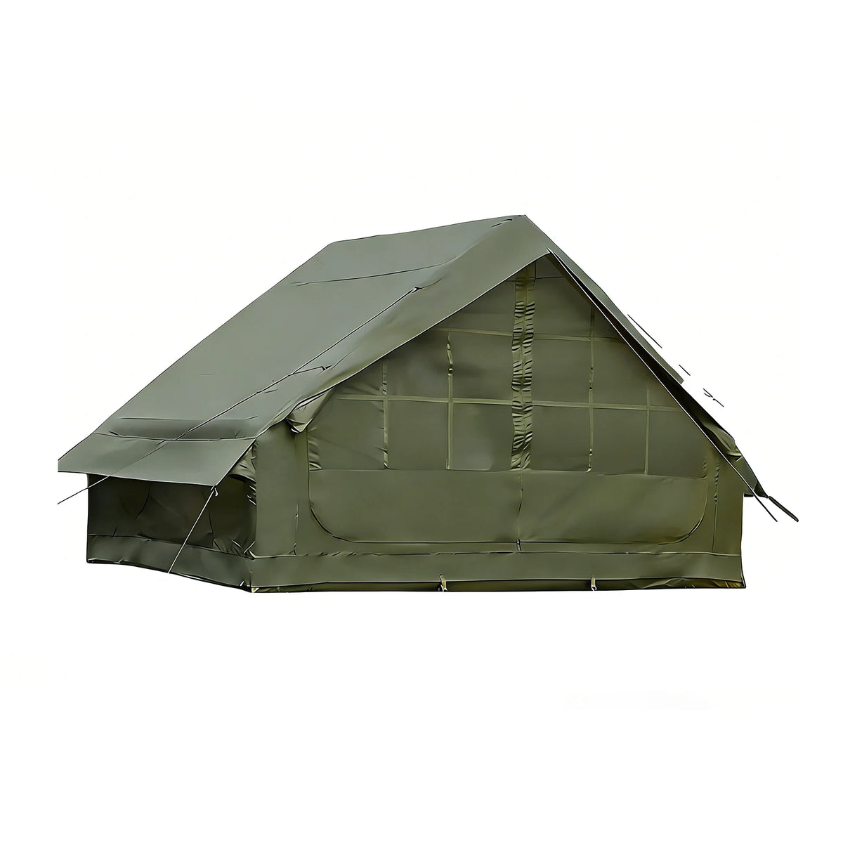 PAKICETUS 4-6 Person Quick Setup Inflatable Camping Tent, All Season Luxury Outdoor Tent With Breathable Mesh & Fast Air Circulation, For Family Camping Hiking Backpacking Trips