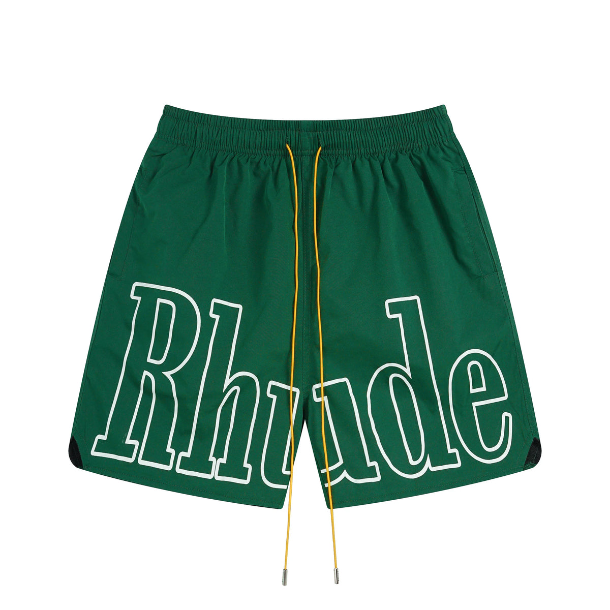 2026 Rhude High Street Trend Casual Shorts Men Woman Letter Print Loose Breathable Light Quick Drying Rhude Sports Shorts