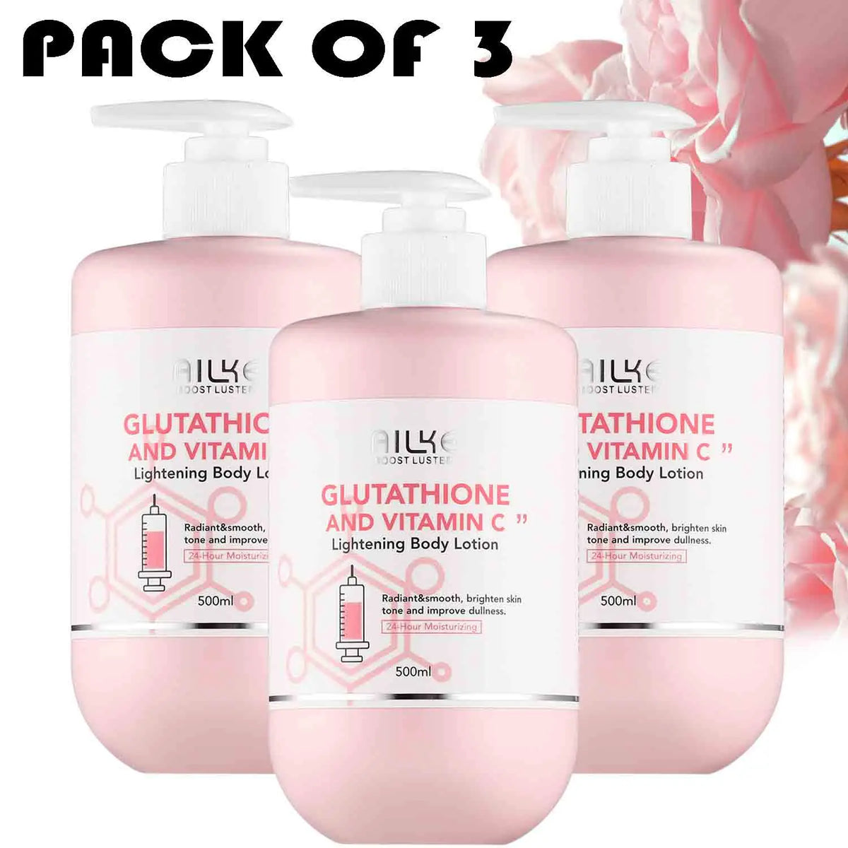 Ailke Premium Whitening Skincare Set - Rapid Dark Spot Fade