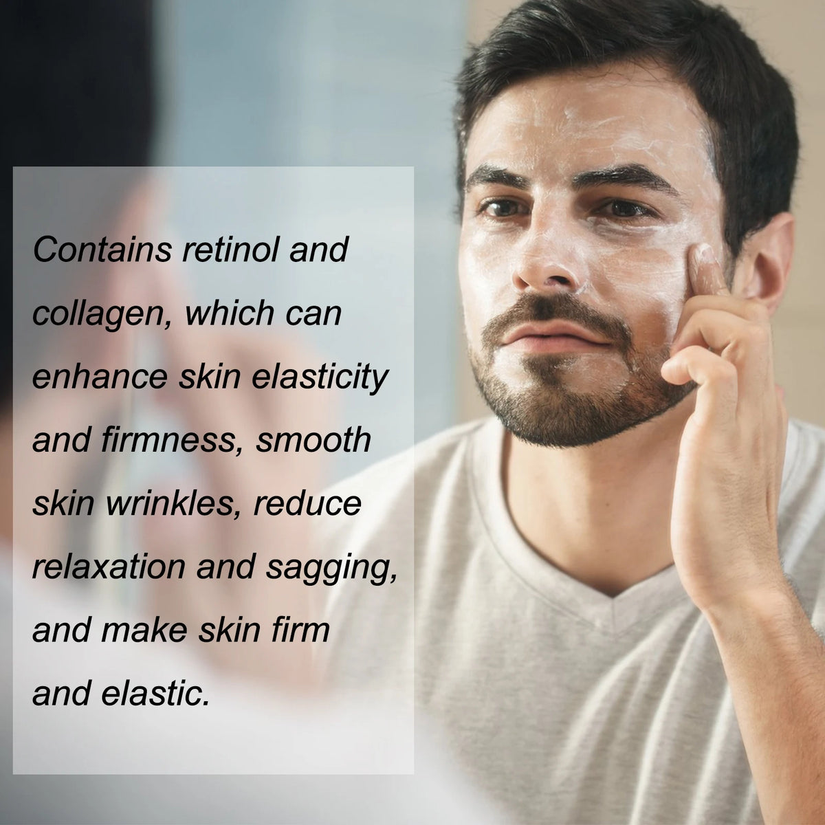 East Moon Mens Face Cream - Retinol Collagen Firming Hydration