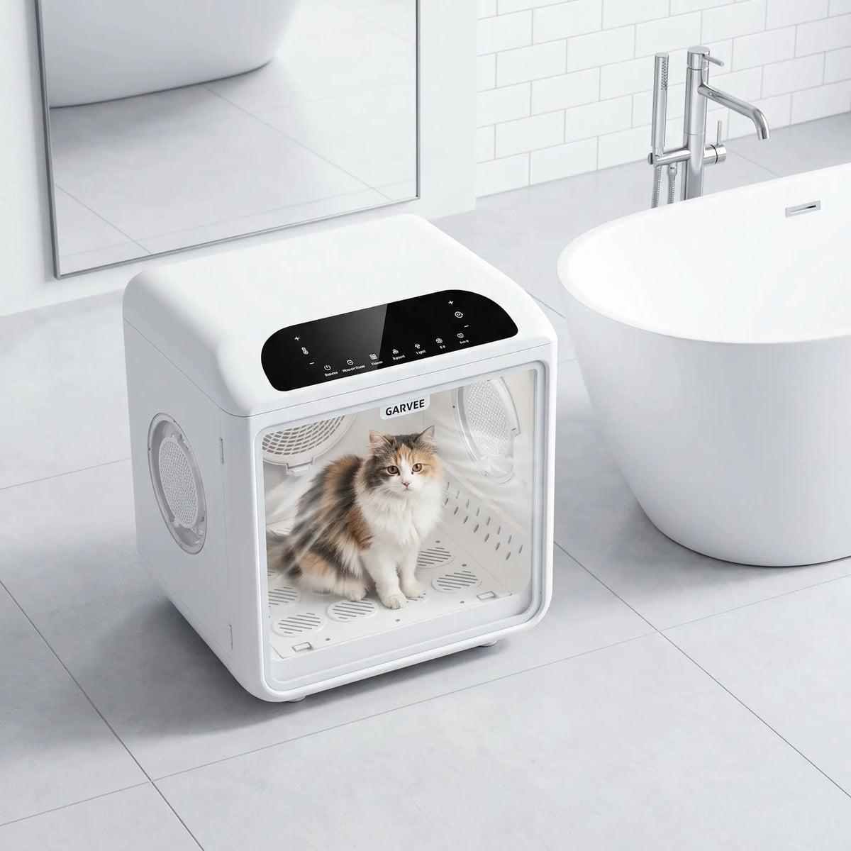 Quiet Smart Temperature Control 360 Airflow Pet Dryer Box