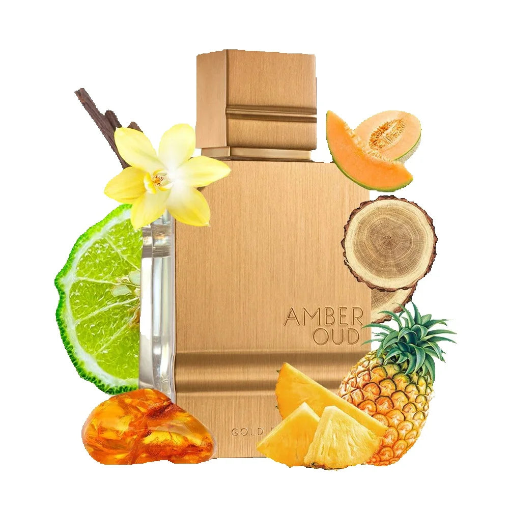 Al Aramain Amber Oud Gold Edition - Long Lasting Alcohol Free